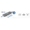 D-Link 5-in-1 USB-C centrmezgls ar HDMI/jaudas piegādi