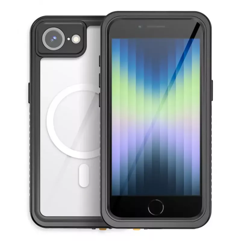 Vāciņš 4smarts iPhone 17 16 cm (6,3 collas) Melns Caurspīdīgs