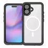 Vāciņš 4smarts iPhone 17 16 cm (6,3 collas) Melns Caurspīdīgs