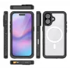 Vāciņš 4smarts iPhone 17 16 cm (6,3 collas) Melns Caurspīdīgs