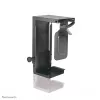 Neomounts CPU-D075BLACK CPU turētājs - maks. 10 kg - universāls, pie galda stiprināms CPU turētājs, 10 kg, Melns, Tērauds, Taivāna, 100 mm
