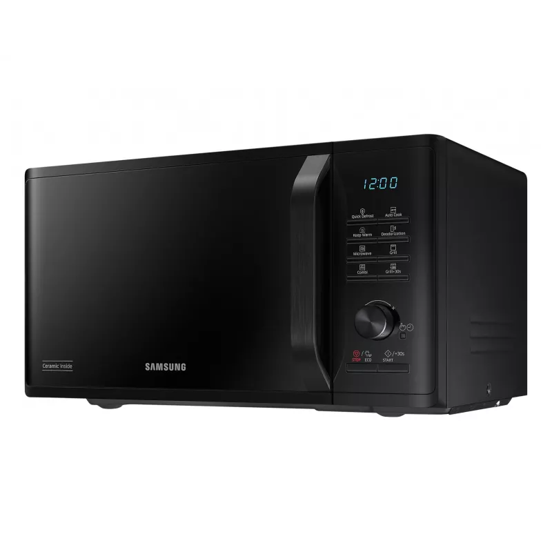Samsung MG23B3515AK/EN mikroviļņu krāsns Black Grill, galda mikroviļņu krāsns, 23 L, 1250 W