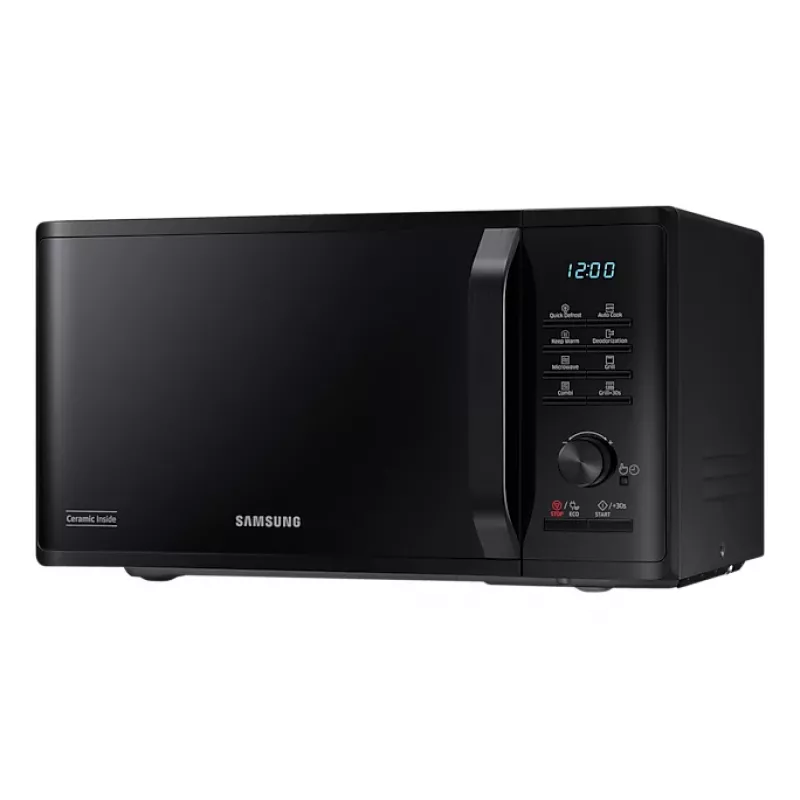 Samsung MG23B3515AK/EN mikroviļņu krāsns Black Grill, galda mikroviļņu krāsns, 23 L, 1250 W