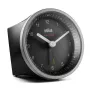 Braun BC07SB-DCF Kvarca modinātājpulkstenis melns, sudrabots