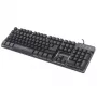 USB tastatūra Manhattan Gaming Metal Base Edition