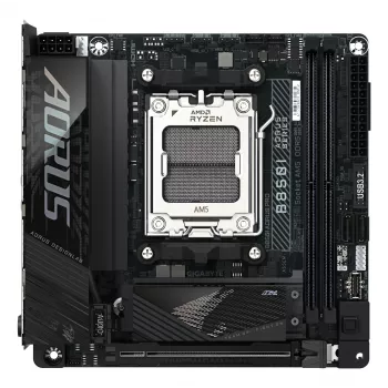 GIGABYTE B850I AORUS PRO mātesplate - AMD Ryzen 9000 sērijas CPU, 8+2+1 fāžu digitālais VRM, līdz 8400MHz DDR5 (OC), 1xPCIe 5.0 + 1xPCIe 4.0 M.2, 2.5LAN, WIFI 7, USB 3.2 Gen 2