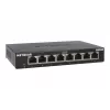 NETGEAR GS308-300PES tīkla slēdzis Nepārvaldāms L2 Gigabit Ethernet (10/100/1000) Melns