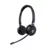 Yealink WH62 Dual Teams austiņas, bezvadu, 20 - 20000 Hz, birojam/zvanu centram, 127 g, austiņas, melnas