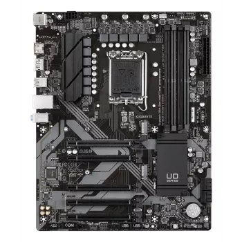 GIGABYTE B760 DS3H DDR4 mātesplate — atbalsta Intel Core 14. paaudzes CPU, 18+2+1 fāžu digitālais VRM, līdz 5333MHz DDR4 (OC), 2xPCIe 4.0 M.2, GbE LAN, USB 3.2 Gen 2