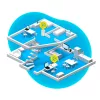 Powerline FRITZ! 1260 1200 Mbit/s Ethernet LAN Wi-Fi Balts 1 gab.