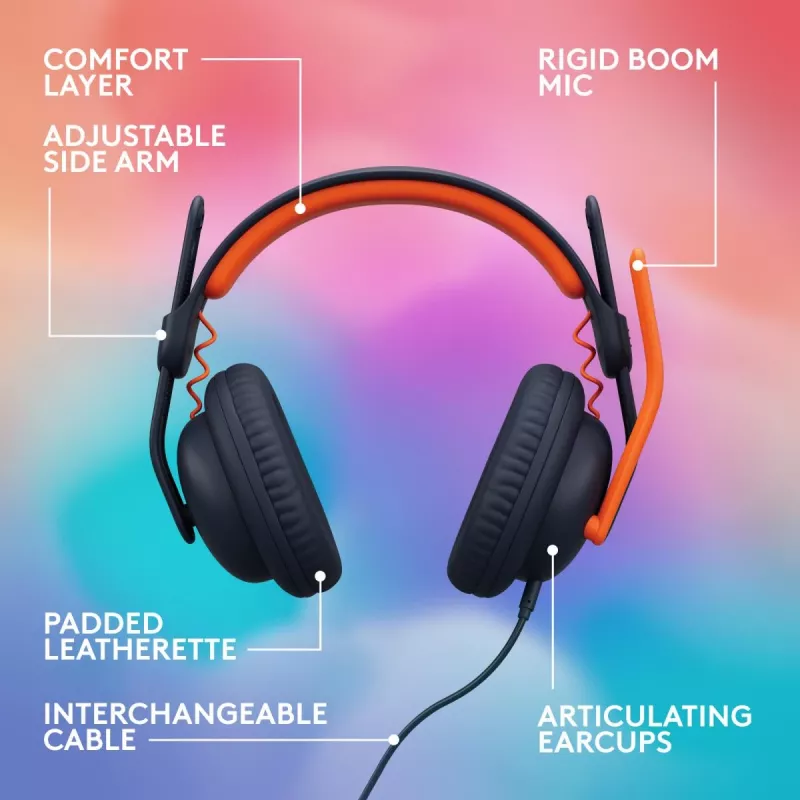 LOGITECH Zone Learn - USB-C - Austiņas - Uz auss - Klasiski zila