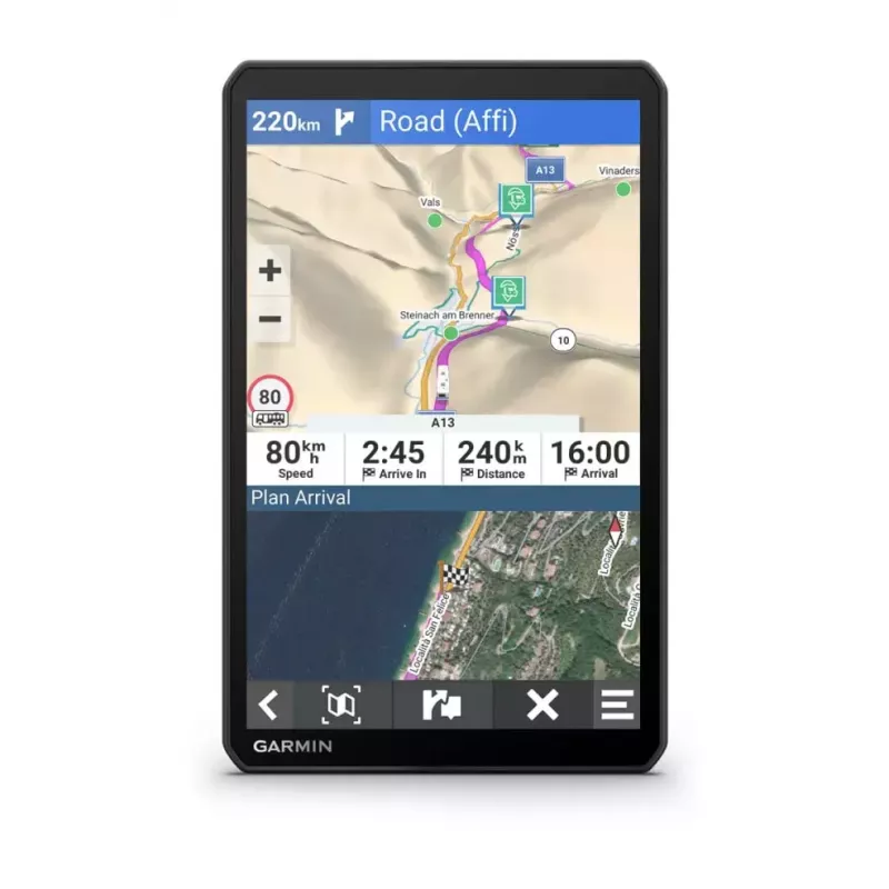 Navigators Garmin 895 Fiksēts 20,3 cm (8 collu) TFT Skārienekrāns