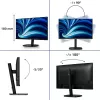 Philips 32B2U3601/00 datora monitors 80 cm (31,5 collas) 2560 x 1440 pikseļi Quad HD LCD Melns