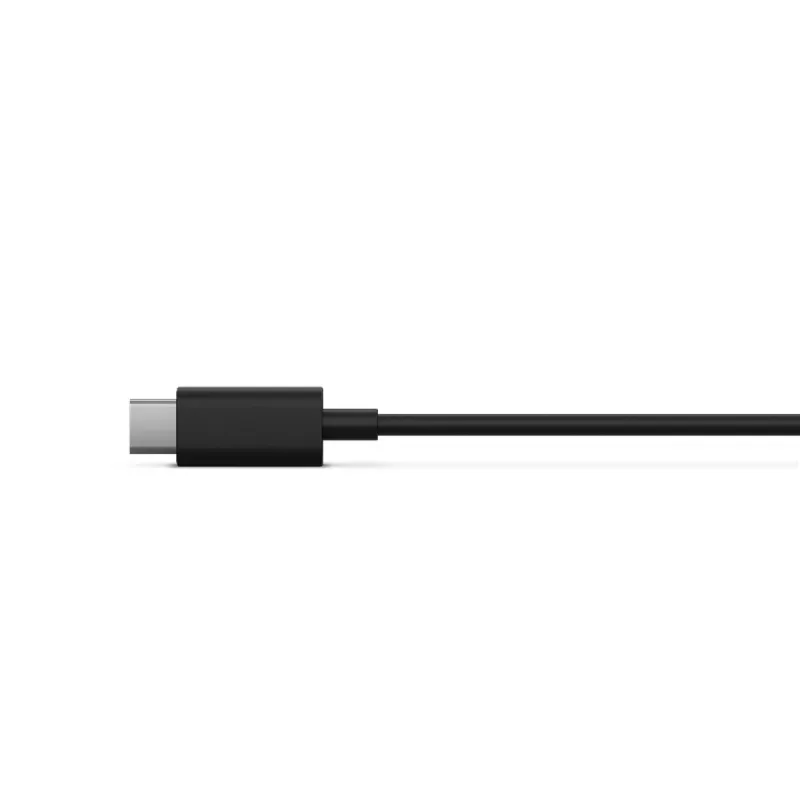 Uzlādes komplekts Microsoft Xbox One Play & Charge Kit — uzlādējams vadu baterijas bloks ar USB Type-C, melns, matēta apdare