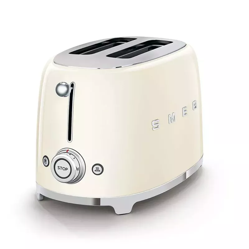 Toasteris Smeg TSF01CREU Krēmkrāsas 2 šķēlēm