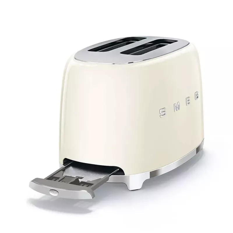 Toasteris Smeg TSF01CREU Krēmkrāsas 2 šķēlēm