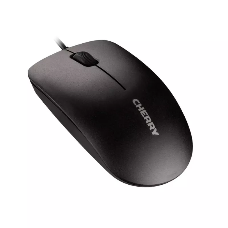 CHERRY MC 1000 vadu pele, melna, USB