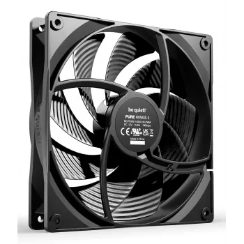 be quiet Pure Wings 3 140mm | PWM high-speed Triple Pack Computer case Fan 14 cm Melns 3 gab.