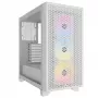 CORSAIR vidēja izmēra datora korpuss - 3000d RGB Airflow - Balts