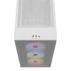 CORSAIR vidēja izmēra datora korpuss - 3000d RGB Airflow - Balts