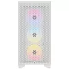 CORSAIR vidēja izmēra datora korpuss - 3000d RGB Airflow - Balts