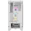 CORSAIR vidēja izmēra datora korpuss - 3000d RGB Airflow - Balts