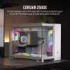 CORSAIR PC korpuss – 2500X vidēja izmēra divkameru PC korpuss – balts