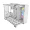 CORSAIR datora korpuss - Icue Link 2500x RGB Micro ATX dubultkameru balts