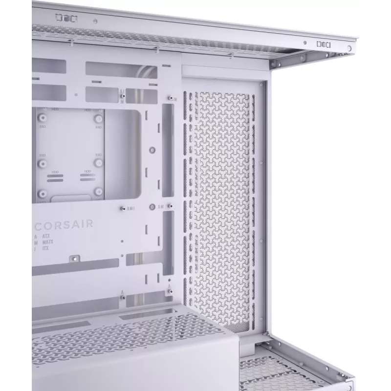 CORSAIR PC korpuss - 3500x Midi tornis - balts