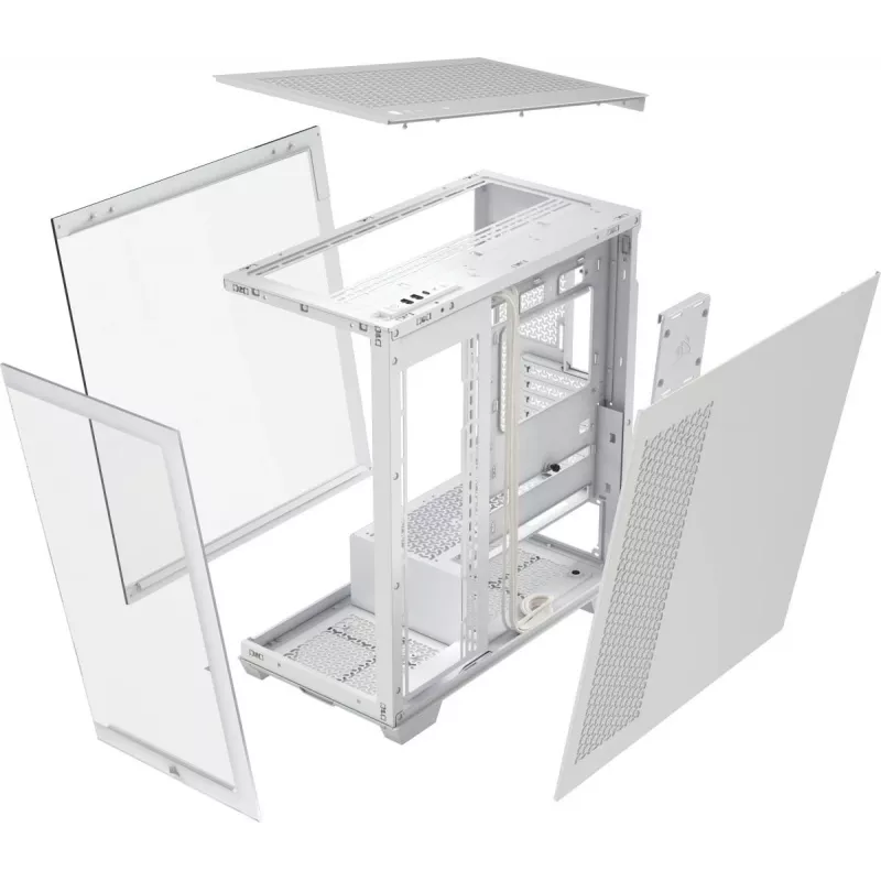 CORSAIR PC korpuss - 3500x Midi tornis - balts