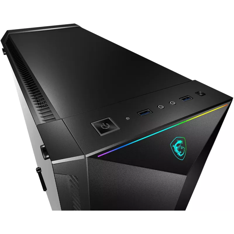 Gaming datora korpuss MSI MPG GUNGNIR 100 Midi Tower Melns