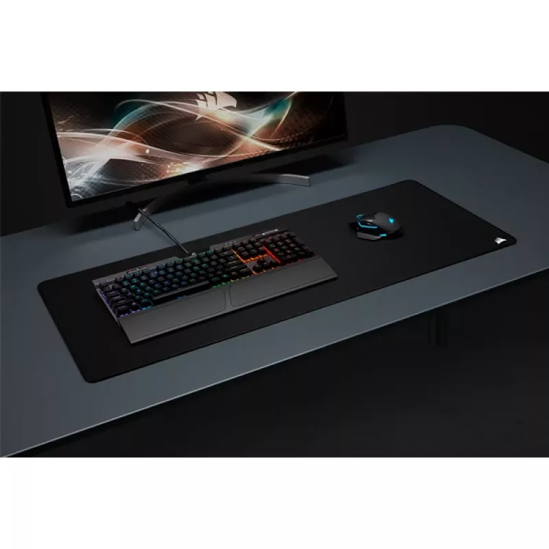 CORSAIR Spēļu Peļu Paliktnis - Mm350 Pro Augstākā Līmeņa Pretšļakatu Auduma Melns - Extended-xl