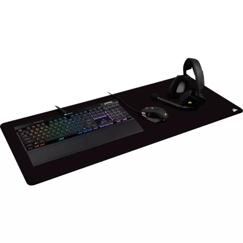 CORSAIR Spēļu Peļu Paliktnis - Mm350 Pro Augstākā Līmeņa Pretšļakatu Auduma Melns - Extended-xl