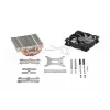 be quiet Shadow Rock LP CPU dzesētājs, viens 120mm PWM ventilators, Intel ligzdai: 1200 / 2066 / 1150 / 1151 / 1155 / 2011(-3) Square ILM, AMD ligzdai: AM2(+) / AM3(+) / AM4 / FM1 / FM2(+), 130W TDP, 75.4mm augstums