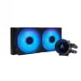 Šķidruma dzesētājs CHIEFTEC ICEBERG 240 RGB CLC-240-RGB — 240mm radiators, AIO, RGB apgaismojums