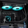 Šķidruma dzesētājs CHIEFTEC ICEBERG 240 RGB CLC-240-RGB — 240mm radiators, AIO, RGB apgaismojums
