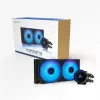 Šķidruma dzesētājs CHIEFTEC ICEBERG 240 RGB CLC-240-RGB — 240mm radiators, AIO, RGB apgaismojums