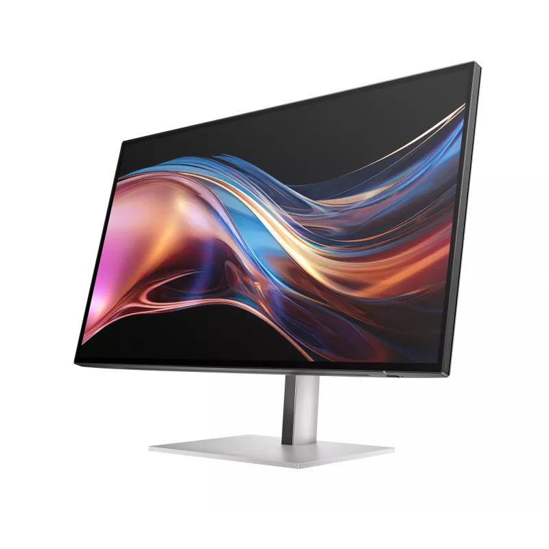HP Series 7 Pro 27 collu QHD Thunderbolt 4 monitors - 727pu, 68,6 cm (27 colli), 2560 x 1440 pikseļi, Quad HD, LCD, 5 ms, Melns