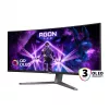 AOC AGON PRO AG346UCD datora monitors 86,4 cm (34 colli) 3440 x 1440 pikseļi Wide Quad HD QD-OLED Melns, Pelēks