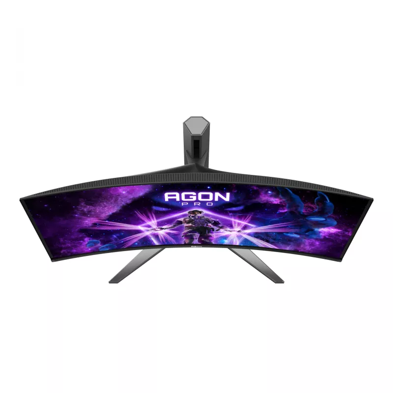 AOC AGON PRO AG346UCD datora monitors 86,4 cm (34 colli) 3440 x 1440 pikseļi Wide Quad HD QD-OLED Melns, Pelēks