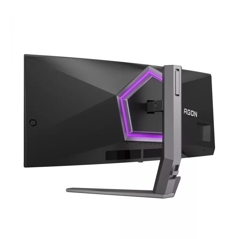 AOC AGON PRO AG346UCD datora monitors 86,4 cm (34 colli) 3440 x 1440 pikseļi Wide Quad HD QD-OLED Melns, Pelēks