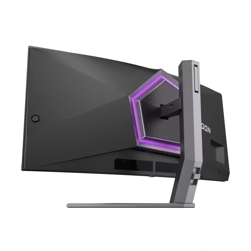AOC AGON PRO AG346UCD datora monitors 86,4 cm (34 colli) 3440 x 1440 pikseļi Wide Quad HD QD-OLED Melns, Pelēks