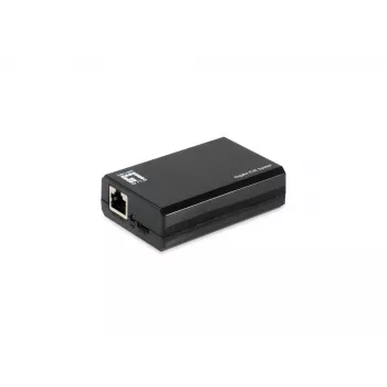 LevelOne Gigabit PoE bt uz USB-C PD 3.0 sadalītājs, IEEE 802.3af, IEEE 802.3at, IEEE 802.3bt, 10/100/1000Base-T(X), melns, Aktivitāte, Savienojums, Barošana, 0 - 40 °C, 0 - 70 °C