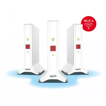Mesh Set 4200 Dual-band (2.4 GHz / 5 GHz) Wi-Fi 6E (802.11ax) Red 20003107