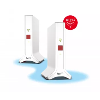 Mesh Set 4200 divjoslu (2,4 GHz / 5 GHz) Wi-Fi 6E (802.11ax) sarkans, balts 2x2/4x4