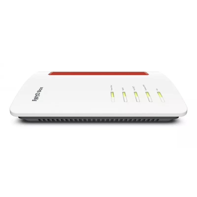 Box 5690 bezvadu maršrutētājs 2.5 Gigabit Ethernet divjoslu (2.4 GHz / 5 GHz) sarkans, balts