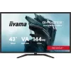iiyama G-MASTER G4380UHSU-B2 datora monitors 108 cm (42,5 collas) 3840 x 2160 pikseļi 4K Ultra HD LED Melns