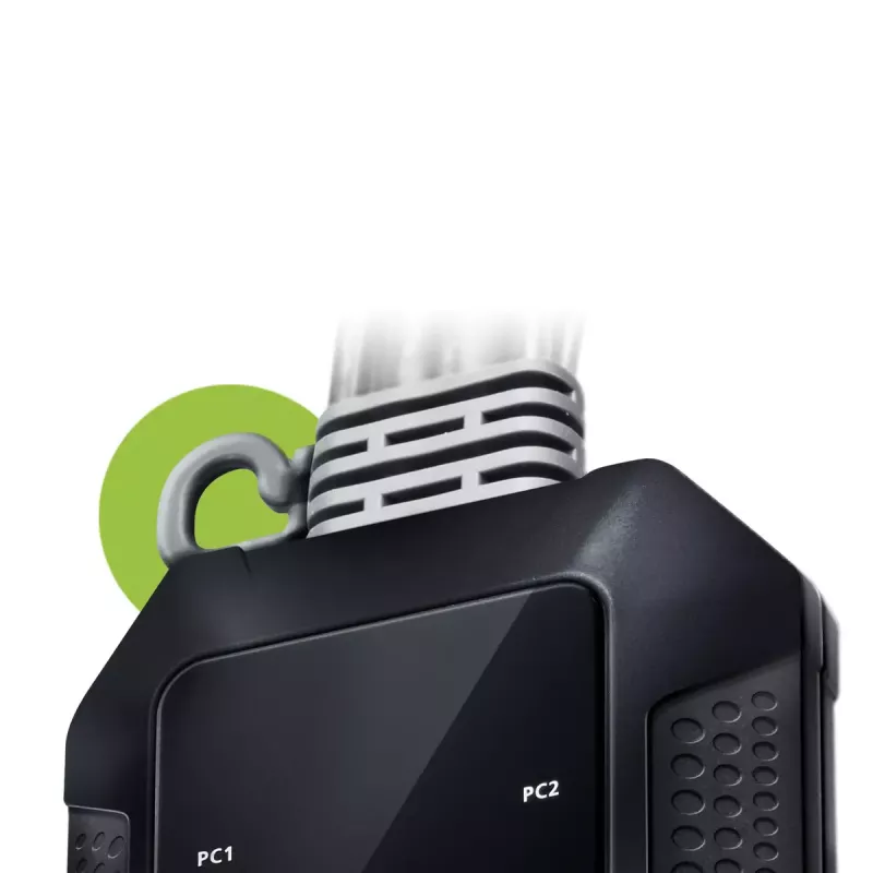 ATEN 2 portu USB 4K HDMI kabeļa KVM slēdzis ar tālvadības porta izvēlētāju