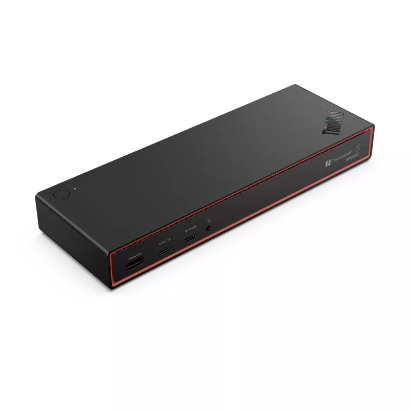 Lenovo ThinkPad Thunderbolt 5 Smart Dock 7500 vadu, melns