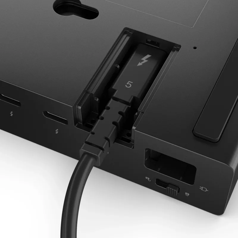 Lenovo ThinkPad Thunderbolt 5 Smart Dock 7500 vadu, melns